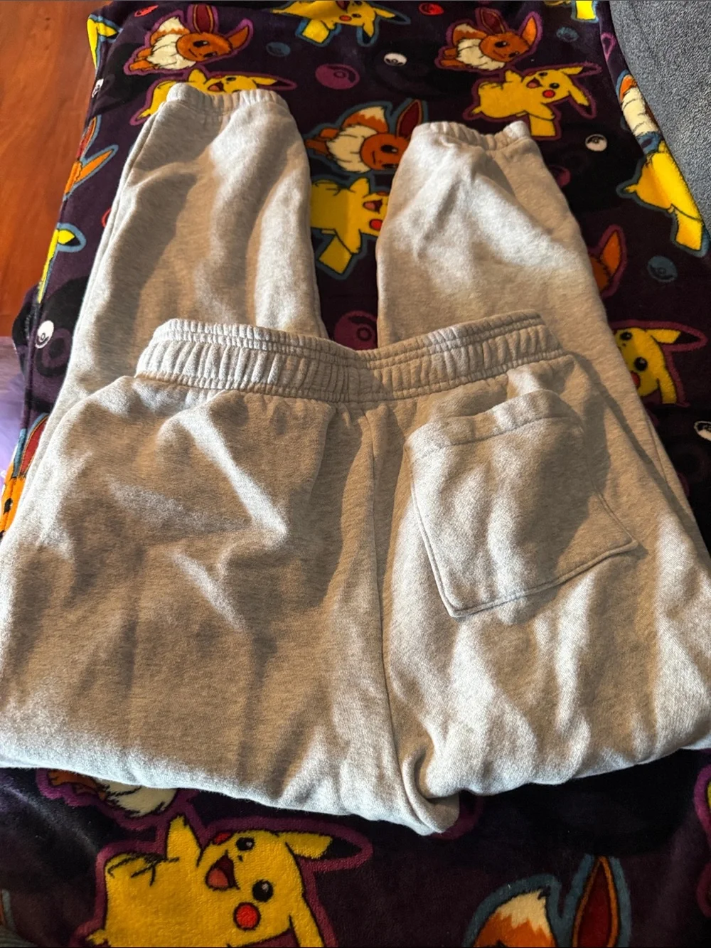GAP Light Gray boys Sweatpants - Elastic Waist & Cuffed Ankles